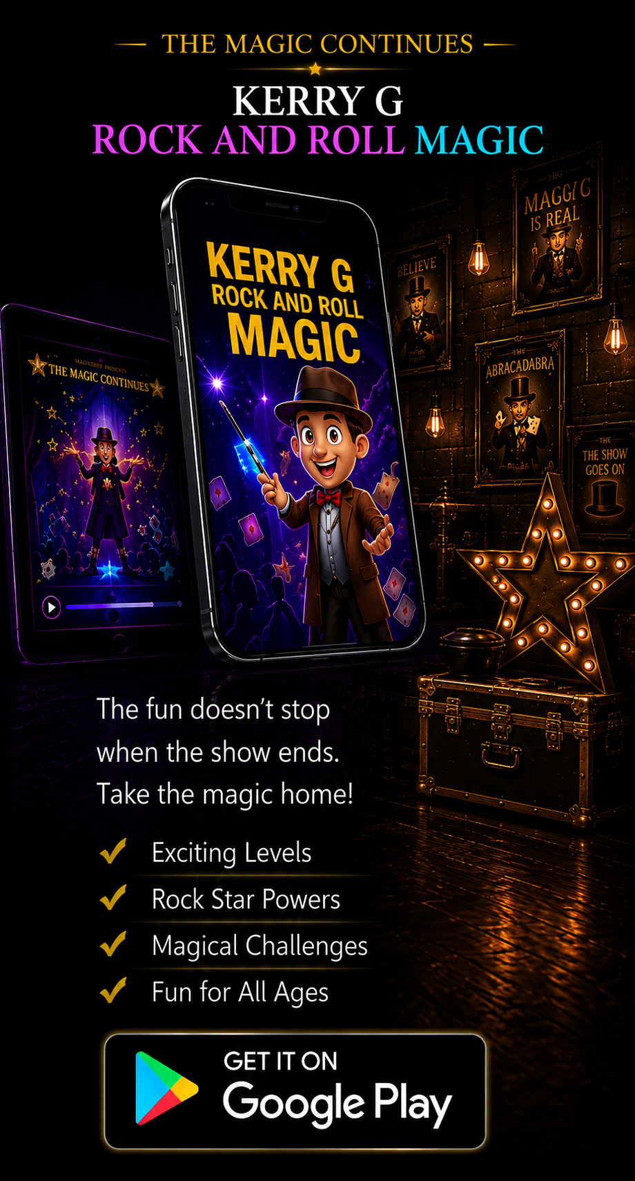 Kerry G Rock and Roll Magic App