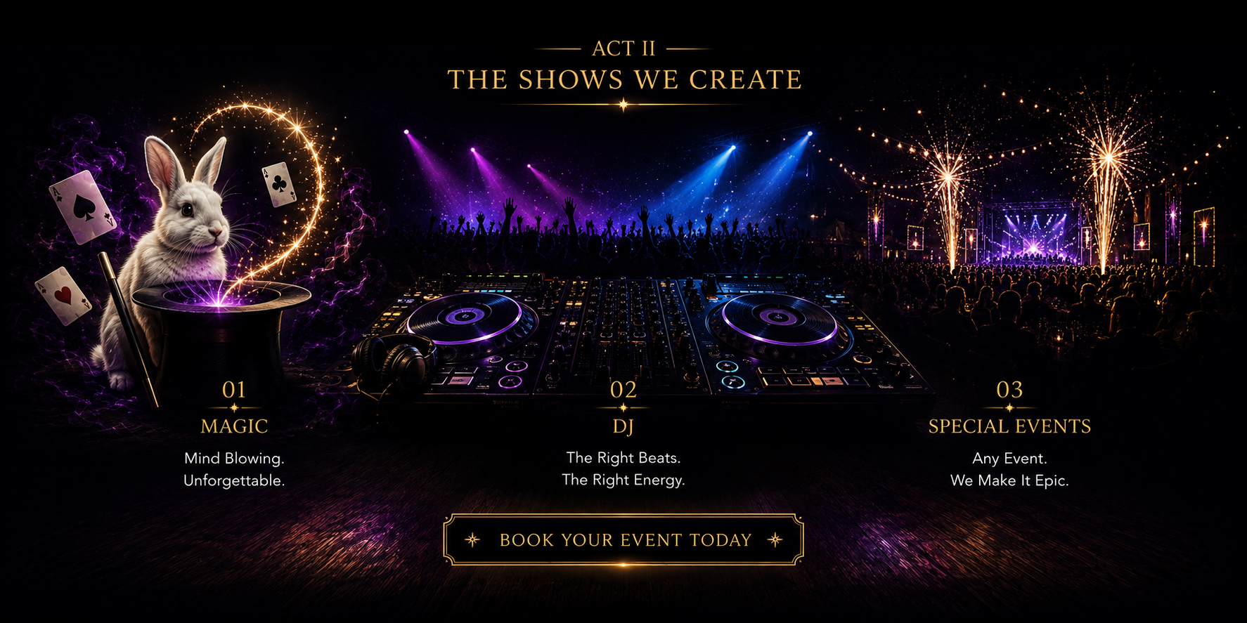 Act II - The Shows We Create